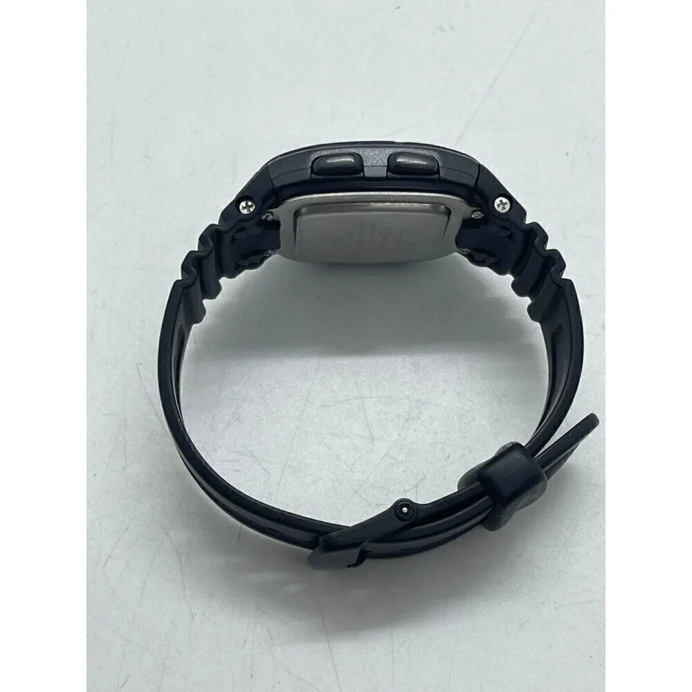 Casio 3239 W-96H Men’s Alarm Chronograph Watch WR 50M Black Resin